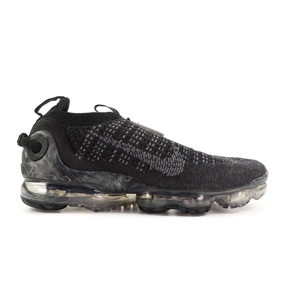 Nike Air VaporMax 2020 Flyknit Black Dark Grey Running Shoes CJ6740-002 Mens 7